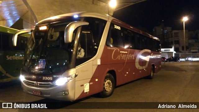 Expresso Gardenia 3305 na cidade de Belo Horizonte, Minas Gerais, Brasil, por Adriano  Almeida. Número da foto: #8135667.