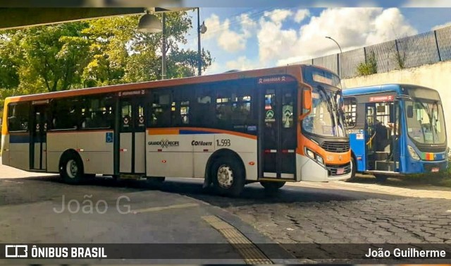 Itamaracá Transportes 1.593 na cidade de Recife, Pernambuco, Brasil, por João Guilherme. ID da foto: 8133979.