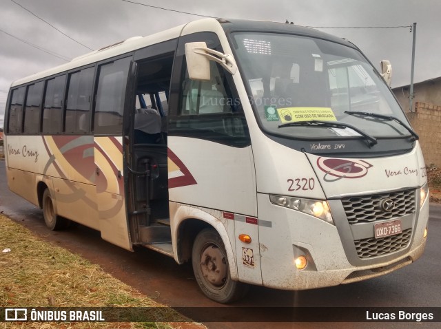 Vera Cruz Transporte e Turismo 2320 na cidade de Araxá, Minas Gerais, Brasil, por Lucas Borges . ID da foto: 8135025.