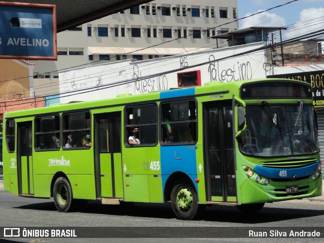 Taguatur - Taguatinga Transporte e Turismo 03455 na cidade de Teresina, Piauí, Brasil, por Ruan Silva Andrade. Número da foto: #8134867.