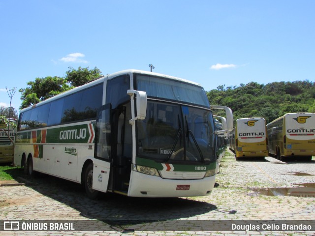 Empresa Gontijo de Transportes 11890 na cidade de Belo Horizonte, Minas Gerais, Brasil, por Douglas Célio Brandao. ID da foto: 8137383.