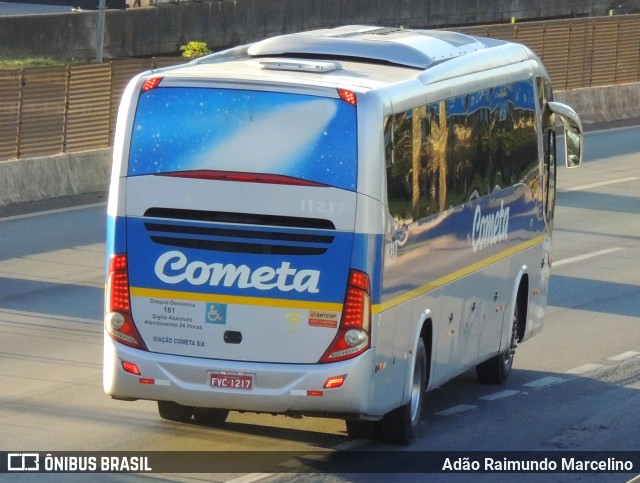 Viação Cometa 11217 na cidade de Belo Horizonte, Minas Gerais, Brasil, por Adão Raimundo Marcelino. ID da foto: 8138897.