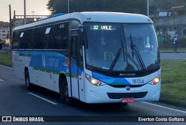 Unimar Transportes 18134 na cidade de Cariacica, Espírito Santo, Brasil, por Everton Costa Goltara. Número da foto: #8137822.
