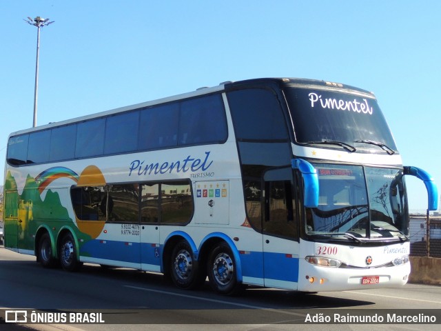 Pimentel Turismo 3200 na cidade de Belo Horizonte, Minas Gerais, Brasil, por Adão Raimundo Marcelino. ID da foto: 8138780.