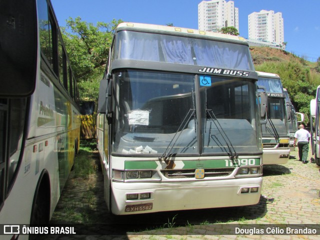 Empresa Gontijo de Transportes 11390 na cidade de Belo Horizonte, Minas Gerais, Brasil, por Douglas Célio Brandao. ID da foto: 8137079.