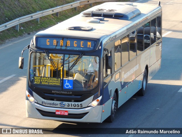 Viação Zurick 31055 na cidade de Belo Horizonte, Minas Gerais, Brasil, por Adão Raimundo Marcelino. ID da foto: 8142240.