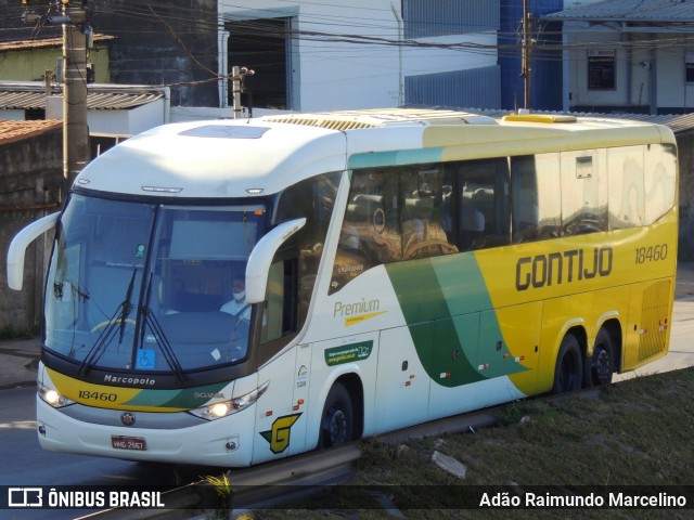 Empresa Gontijo de Transportes 18460 na cidade de Belo Horizonte, Minas Gerais, Brasil, por Adão Raimundo Marcelino. Número da foto: #8141977.