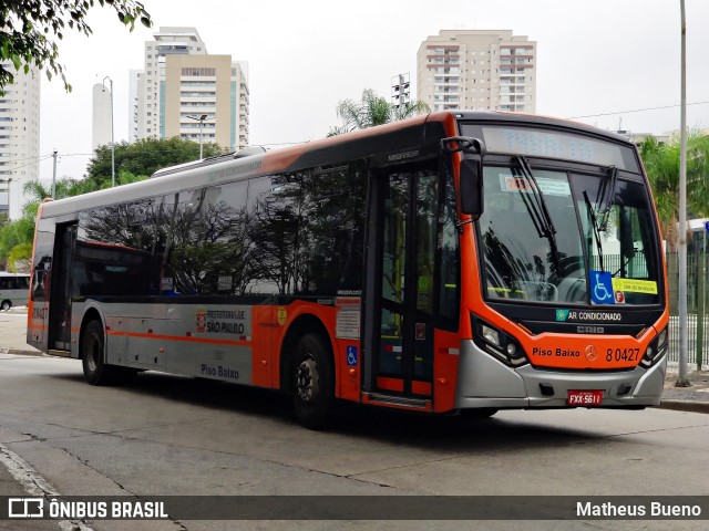 TRANSPPASS - Transporte de Passageiros 8 0427 na cidade de São Paulo, São Paulo, Brasil, por Matheus Bueno. Número da foto: #8141314.