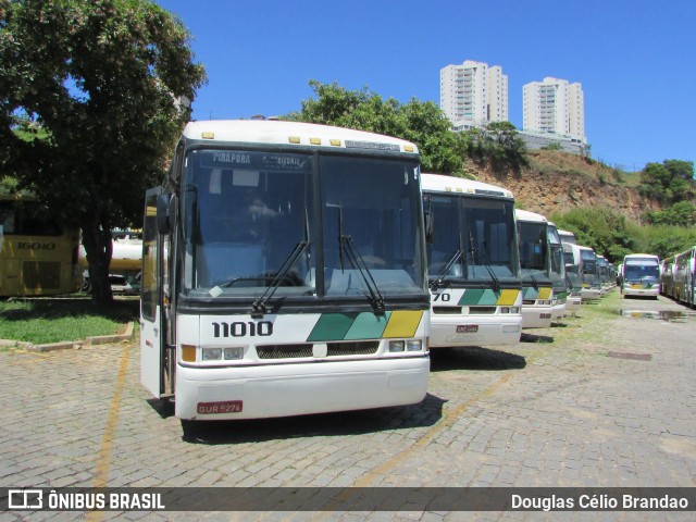 Empresa Gontijo de Transportes 11010 na cidade de Belo Horizonte, Minas Gerais, Brasil, por Douglas Célio Brandao. ID da foto: 8141572.