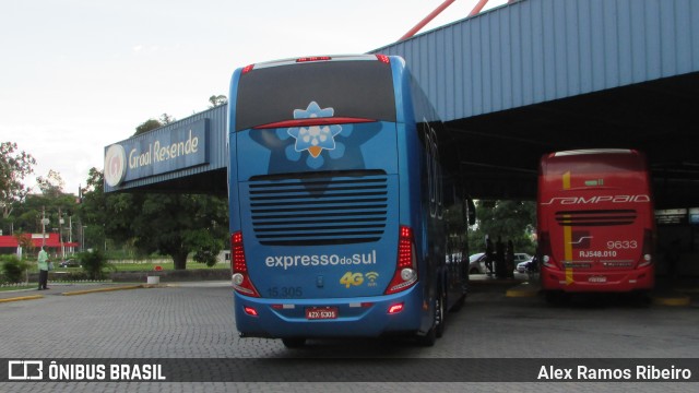 Expresso do Sul 15.305 na cidade de Resende, Rio de Janeiro, Brasil, por Alex Ramos Ribeiro. Número da foto: #8141611.