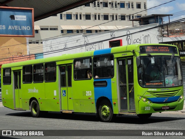 EMTRACOL - Empresa de Transportes Coletivos 03253 na cidade de Teresina, Piauí, Brasil, por Ruan Silva Andrade. Número da foto: #8140605.