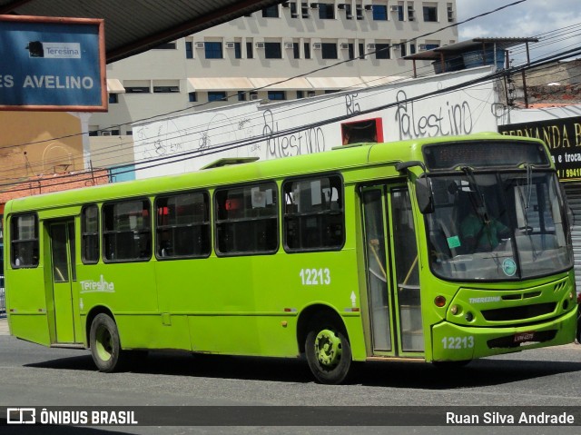 Transportes Therezina 12213 na cidade de Teresina, Piauí, Brasil, por Ruan Silva Andrade. ID da foto: 8140585.