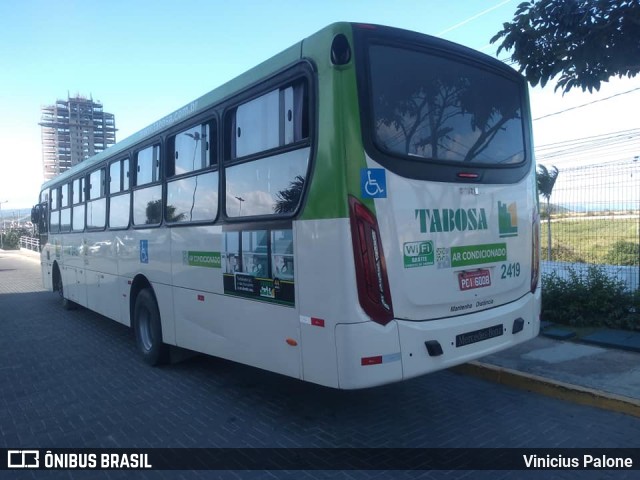 Auto Viação Tabosa 2419 na cidade de Caruaru, Pernambuco, Brasil, por Vinicius Palone. Número da foto: #8141567.