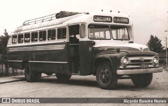 Auto Viação São Cristovão 11 na cidade de Criciúma, Santa Catarina, Brasil, por Ricardo Bascke Nunes. Número da foto: #8139211.