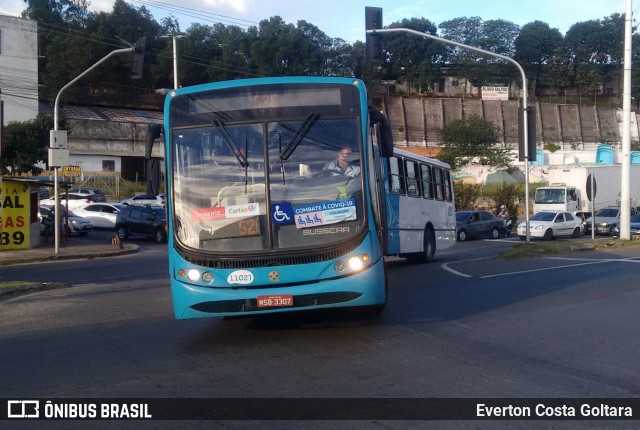 Metropolitana Transportes e Serviços 11027 na cidade de Cariacica, Espírito Santo, Brasil, por Everton Costa Goltara. Número da foto: #8140955.