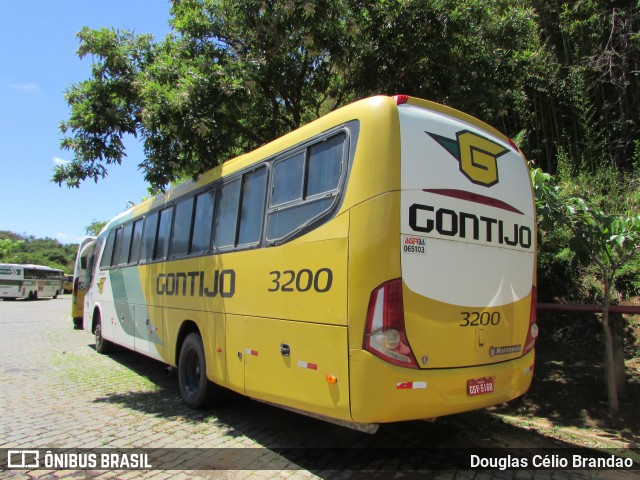 Empresa Gontijo de Transportes 3200 na cidade de Belo Horizonte, Minas Gerais, Brasil, por Douglas Célio Brandao. ID da foto: 8144197.