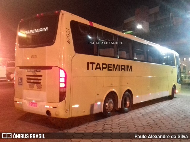 Viação Itapemirim 49021 na cidade de Belo Horizonte, Minas Gerais, Brasil, por Paulo Alexandre da Silva. Número da foto: #8144051.