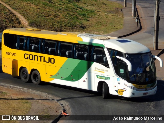 Empresa Gontijo de Transportes 18090 na cidade de Belo Horizonte, Minas Gerais, Brasil, por Adão Raimundo Marcelino. Número da foto: #8145213.