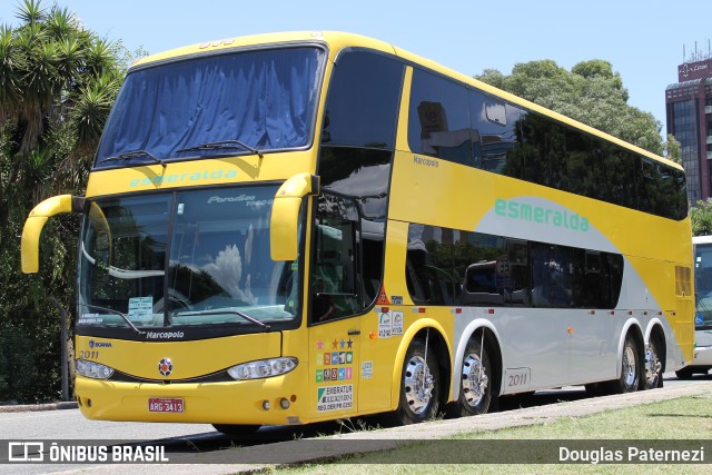 Viação Esmeralda Transportes 2011 na cidade de Curitiba, Paraná, Brasil, por Douglas Paternezi. Número da foto: #8143207.