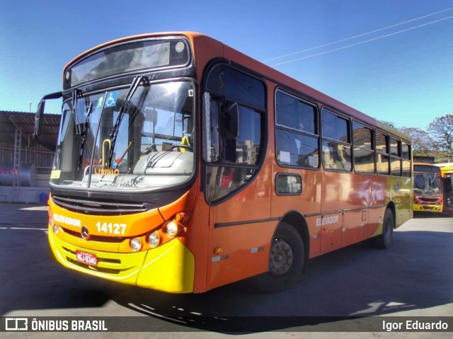 Expresso Unir 14127 na cidade de Pedro Leopoldo, Minas Gerais, Brasil, por Igor Eduardo. Número da foto: #8142826.