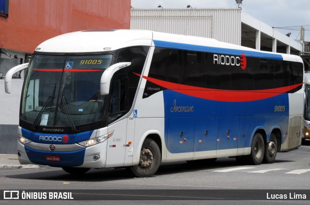 Viação Riodoce 91005 na cidade de Rio de Janeiro, Rio de Janeiro, Brasil, por Lucas Lima. ID da foto: 8145270.