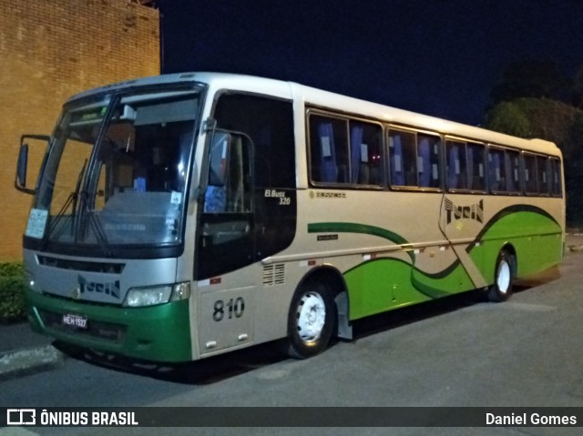 Turin Transportes 810 na cidade de Ouro Branco, Minas Gerais, Brasil, por Daniel Gomes. ID da foto: 8142630.