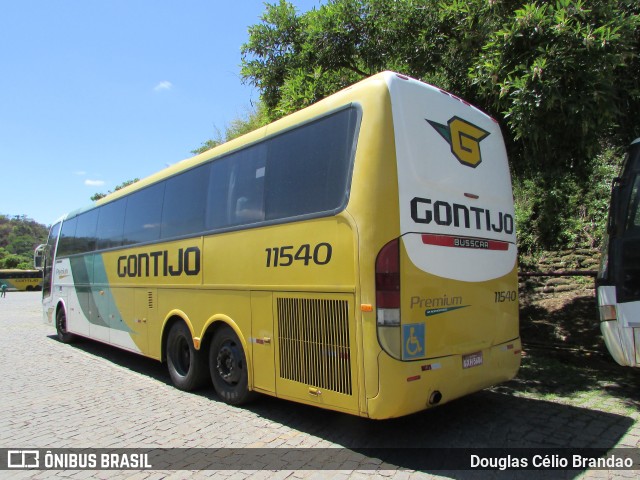 Empresa Gontijo de Transportes 11540 na cidade de Belo Horizonte, Minas Gerais, Brasil, por Douglas Célio Brandao. Número da foto: #8144236.