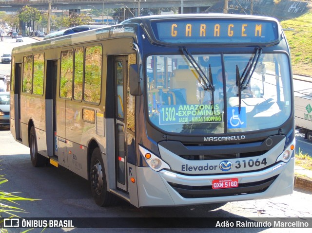 Viação Zurick 31064 na cidade de Belo Horizonte, Minas Gerais, Brasil, por Adão Raimundo Marcelino. Número da foto: #8145335.