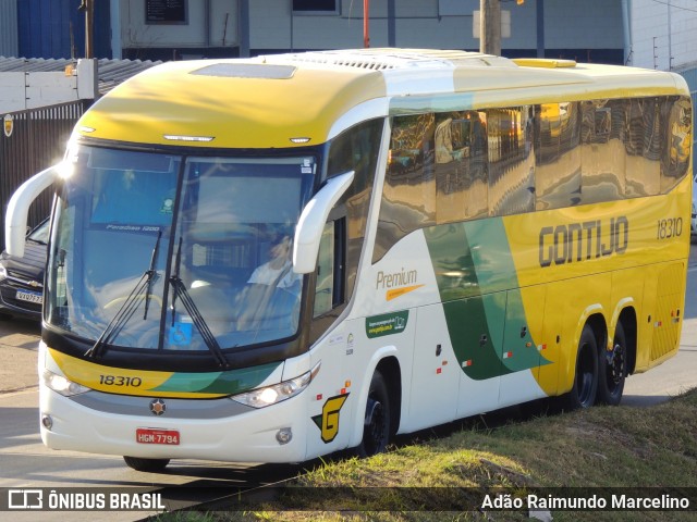 Empresa Gontijo de Transportes 18310 na cidade de Belo Horizonte, Minas Gerais, Brasil, por Adão Raimundo Marcelino. Número da foto: #8145262.