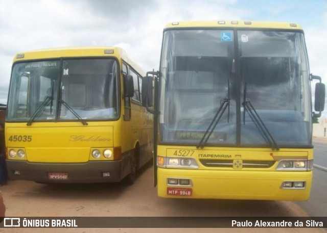 Viação Itapemirim 45035 na cidade de Teotônio Vilela, Alagoas, Brasil, por Paulo Alexandre da Silva. Número da foto: #8144356.