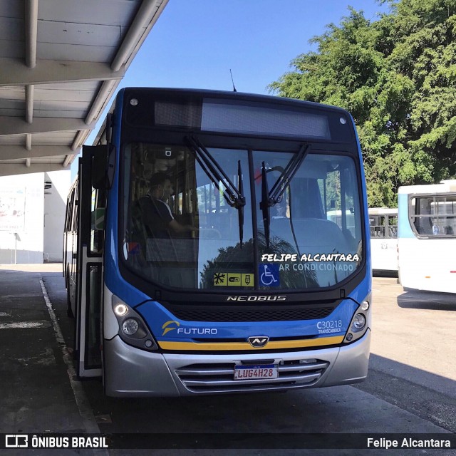 Transportes Futuro C30218 na cidade de Rio de Janeiro, Rio de Janeiro, Brasil, por Felipe Alcantara. ID da foto: 8142870.