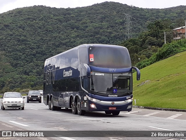 Viação Cometa 18314 na cidade de Petrópolis, Rio de Janeiro, Brasil, por Zé Ricardo Reis. ID da foto: 8143970.