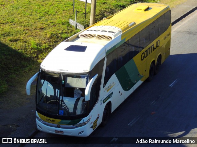 Empresa Gontijo de Transportes 18090 na cidade de Belo Horizonte, Minas Gerais, Brasil, por Adão Raimundo Marcelino. Número da foto: #8145220.