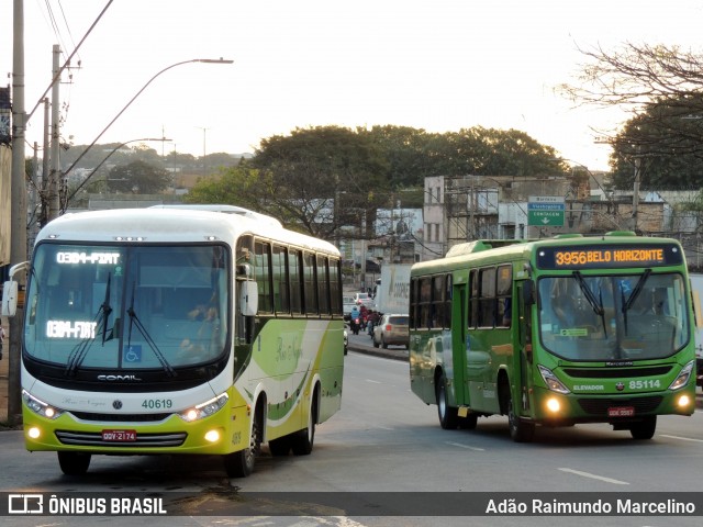 Rio Negro Fretamento e Turismo 40619 na cidade de Belo Horizonte, Minas Gerais, Brasil, por Adão Raimundo Marcelino. Número da foto: #8145194.