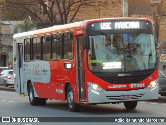 Transmoreira 87201 na cidade de Belo Horizonte, Minas Gerais, Brasil, por Adão Raimundo Marcelino. ID da foto: 8144951.