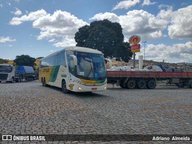 Empresa Gontijo de Transportes 18955 na cidade de João Monlevade, Minas Gerais, Brasil, por Adriano  Almeida. ID da foto: 8144651.