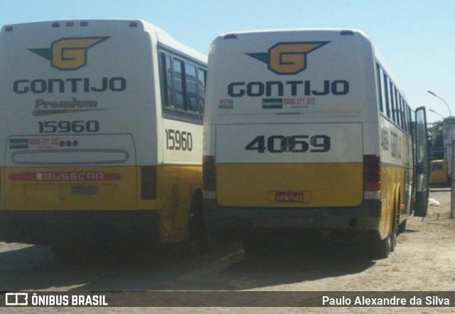 Empresa Gontijo de Transportes 4069 na cidade de Perdões, Minas Gerais, Brasil, por Paulo Alexandre da Silva. ID da foto: 8145749.