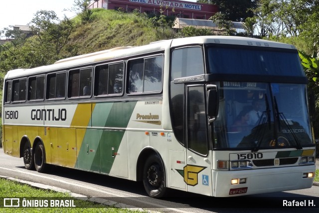 Empresa Gontijo de Transportes 15810 na cidade de Barra do Piraí, Rio de Janeiro, Brasil, por Rafael H.. Número da foto: #8145510.