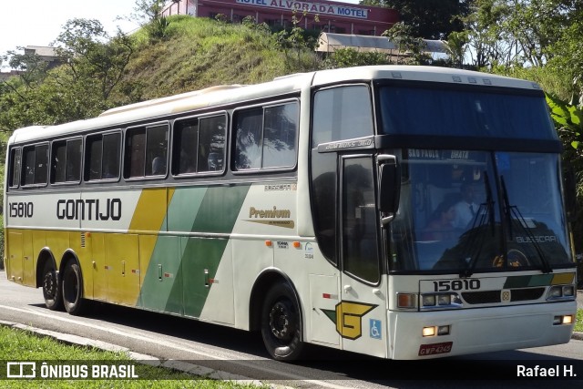 Empresa Gontijo de Transportes 15810 na cidade de Barra do Piraí, Rio de Janeiro, Brasil, por Rafael H.. ID da foto: 8145510.