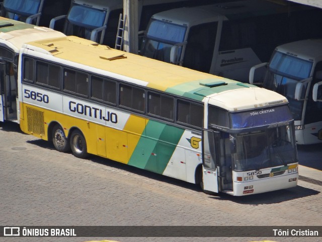 Empresa Gontijo de Transportes 5850 na cidade de Belo Horizonte, Minas Gerais, Brasil, por Tôni Cristian. Número da foto: #8146173.