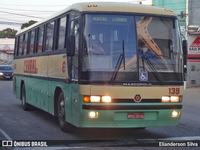 Expresso Cabral 139 na cidade de Natal, Rio Grande do Norte, Brasil, por Elianderson Silva. Número da foto: #8145490.
