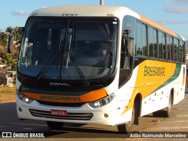 Viação Bassamar 177 na cidade de Belo Horizonte, Minas Gerais, Brasil, por Adão Raimundo Marcelino. ID da foto: 8146938.