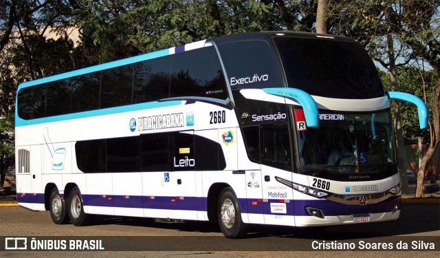 Viação Piracicabana 2660 na cidade de São Paulo, São Paulo, Brasil, por Cristiano Soares da Silva. Número da foto: #8146894.
