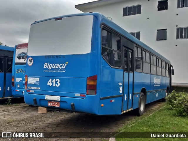 Biguaçu Transportes Coletivos Administração e Participação 413 na cidade de Antônio Carlos, Santa Catarina, Brasil, por Daniel Guardiola. Número da foto: #8146344.
