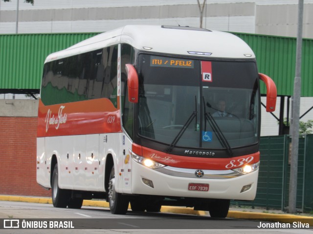 Viação Vale do Tietê 839 na cidade de São Paulo, São Paulo, Brasil, por Jonathan Silva. Número da foto: #8145486.