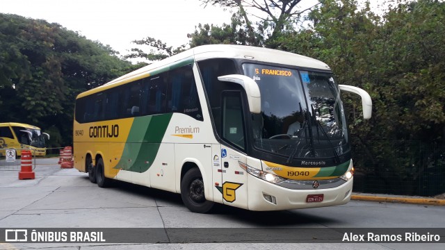 Empresa Gontijo de Transportes 19040 na cidade de São Paulo, São Paulo, Brasil, por Alex Ramos Ribeiro. Número da foto: #8146895.