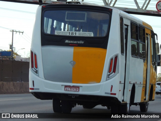 Ônibus Particulares 5312 na cidade de Belo Horizonte, Minas Gerais, Brasil, por Adão Raimundo Marcelino. ID da foto: 8147210.