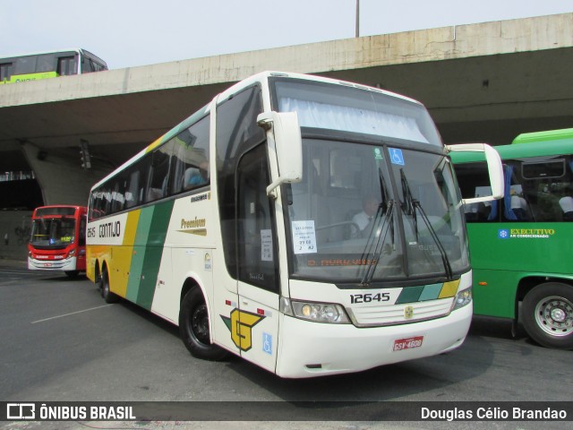 Empresa Gontijo de Transportes 12645 na cidade de Belo Horizonte, Minas Gerais, Brasil, por Douglas Célio Brandao. ID da foto: 8070152.