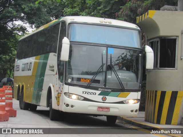 Empresa Gontijo de Transportes 17220 na cidade de São Paulo, São Paulo, Brasil, por Jonathan Silva. ID da foto: 8069051.