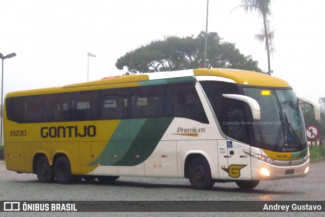 Empresa Gontijo de Transportes 19230 na cidade de Ribeirão Vermelho, Minas Gerais, Brasil, por Andrey Gustavo. Número da foto: #8069721.